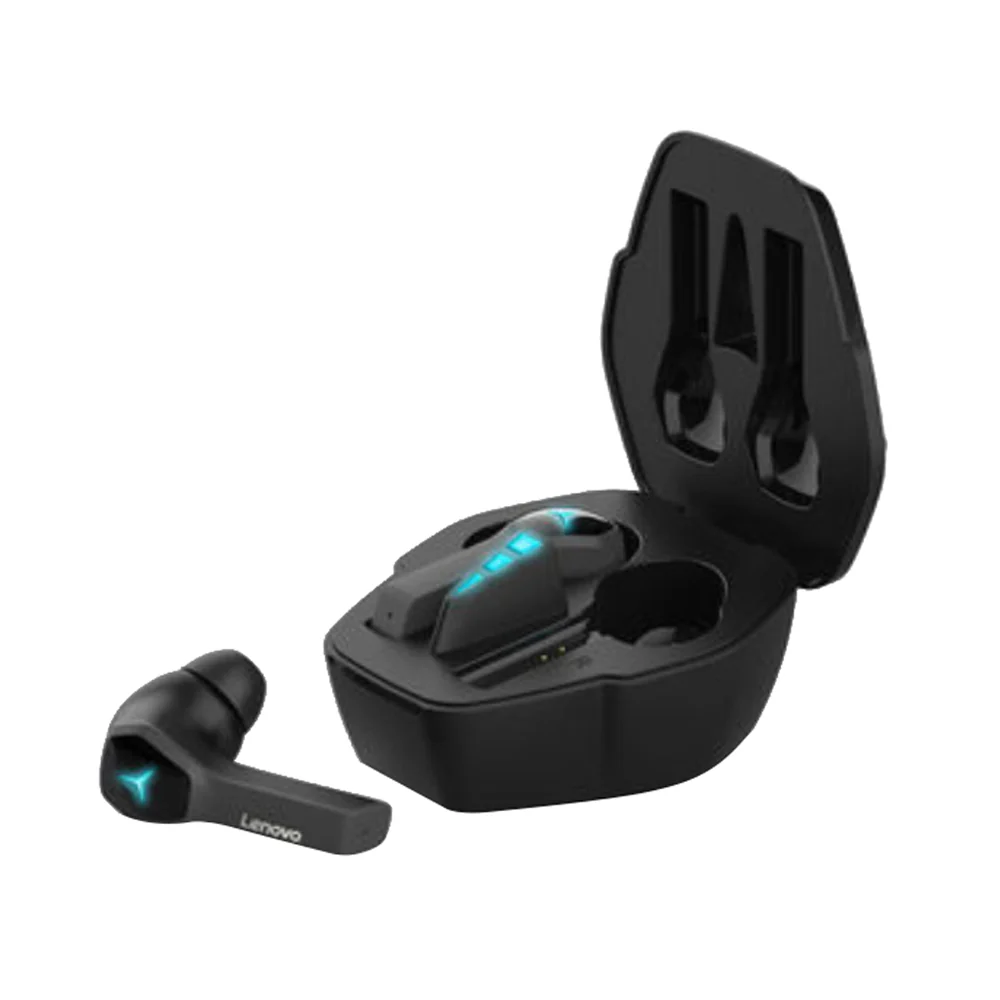 Lenovo HQ08 TWS Bluetooth 5.0 Gaming Earbuds with Charging Case Black