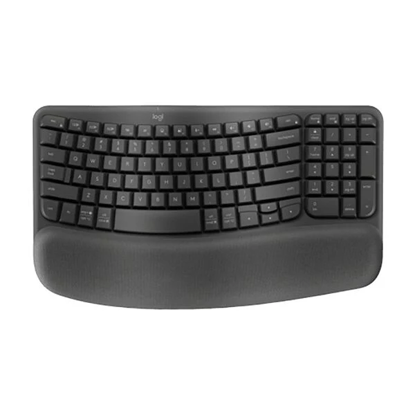 Logitech Wave Keys Wireless Ergonomic Keyboard